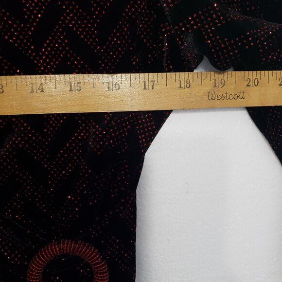 NEW Notations Women's Medium Crossover Blouse with decor - Picture 5 of 8